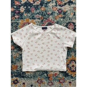 Andy and Evan Girls Cherry Short Sleeve T-shirt Size 12